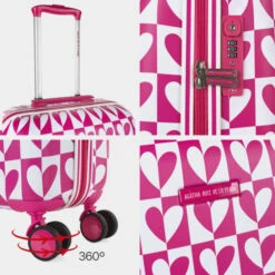 Agatha Ruiz De La Prada Maletas De Cabina Mirror Rigida Con Capacidad De 40 L -Almacenamiento De Viaje fucsia sku 16654408 38180753 xxl