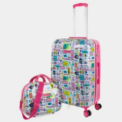 Maletas Mediana London Rigida/Blanda Con Capacidad De 64 L