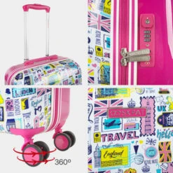 Maletas Mediana London Rigida/Blanda Con Capacidad De 64 L -Almacenamiento De Viaje fucsia sku 16654422 43120557 xxl
