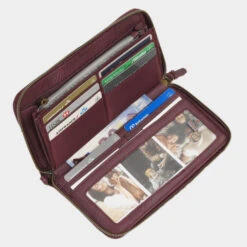 Cartera De Mujer Skpat Kates En Polipiel-Nylon -Almacenamiento De Viaje granate sku 16064443 29170950 xxl