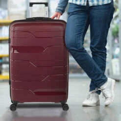 Maleta 70Cm Itaca Sarajevo -Almacenamiento De Viaje granate sku 16091495 03130569 xxl