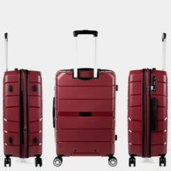 Maletas Mediana Venecia Rigida/Blanda Con Capacidad De 105 L -Almacenamiento De Viaje granate sku 16593840 47550435 xxl