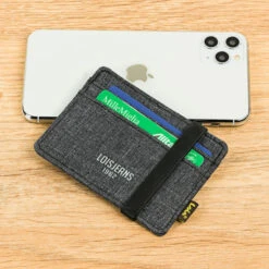 Tarjetero De Hombre Lois Harrison En Polipiel/Nylon -Almacenamiento De Viaje gris oscuro sku 16042056 09420246 xxl