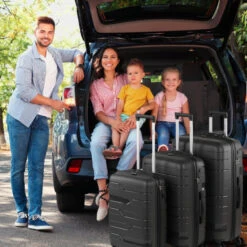 Maletas Mediana Sarajevo Rigida/Blanda Con Capacidad De 120 L -Almacenamiento De Viaje gris oscuro sku 16091491 53060779 xxl