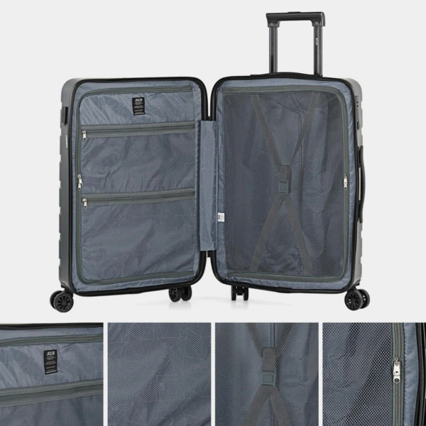 Juego De Maletas 50/60/70 Cms Jaslen Viena En Abs Con Capacidad De 177L 16 Juego De Maletas 50/60/70 Cms Jaslen Viena En Abs Con Capacidad De 177L - Imagen 14