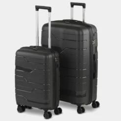 Juego De 2/3 Maletas (Cabina, Mediana Y Grande) Sarajevo Rigida/Blanda Con Capacidad De L