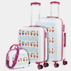 Agatha Ruiz De La Prada Juego De Maletas 50/60Cm Y Neceser -Almacenamiento De Viaje happy pots sku 16648167 26250198 xxl