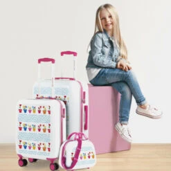Agatha Ruiz De La Prada Juego De Maletas 50/60Cm Y Neceser -Almacenamiento De Viaje happy pots sku 16648167 26270117 xxl