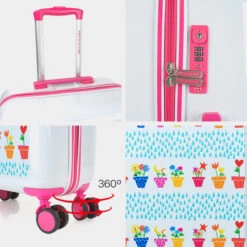Agatha Ruiz De La Prada Juego De Maletas 50/60Cm Y Neceser -Almacenamiento De Viaje happy pots sku 16648167 26320393 xxl