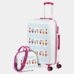 Agatha Ruiz De La Prada Maletas Mediana Happiness Rigida Con Capacidad De L -Almacenamiento De Viaje happy pots sku 16648179 29060992 xxl