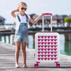 Maleta Cabina Agatha Ruiz De La Prada Happiness -Almacenamiento De Viaje hearts sku 16606793 16170406 xxl