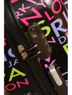 Juego De 3 Maletas Ciudades Negro -Almacenamiento De Viaje juego de 3 maletas ciudades negro 10