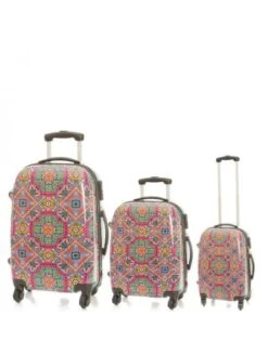 Juego De 3 Maletas Indi -Almacenamiento De Viaje juego de 3 maletas indi 8