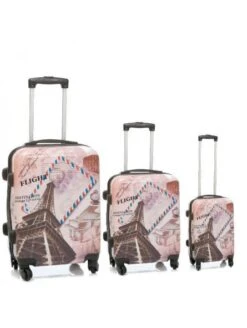 Juego De 3 Maletas Paris