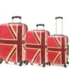 Juego De 3 Maletas Rojas Queen 1 Juego De 3 Maletas Rojas Queen -Almacenamiento De Viaje juego de 3 maletas rojas queen