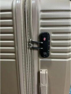 Juego De 3 Maletas Valisa Oro -Almacenamiento De Viaje juego de 3 maletas valisa oro 2