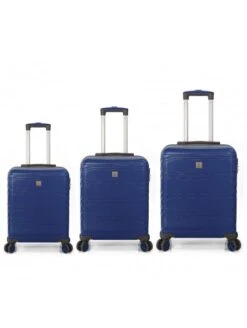 Juego De 3 Maletas Viena Azul