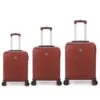 Juego De 3 Maletas Viena Burdeos