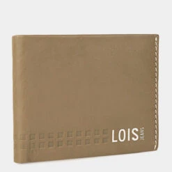 Cartera De Hombre Lois Temple En Piel 27 Cartera De Hombre Lois Temple En Piel -Almacenamiento De Viaje kaki cuero sku 16578001 16590466 xxl