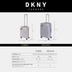Dkny-411 Maleta Cabina Bias Hs Dkny Dkny-411 Bias Hs -Almacenamiento De Viaje lavender sku 16663456 54410433 xxl