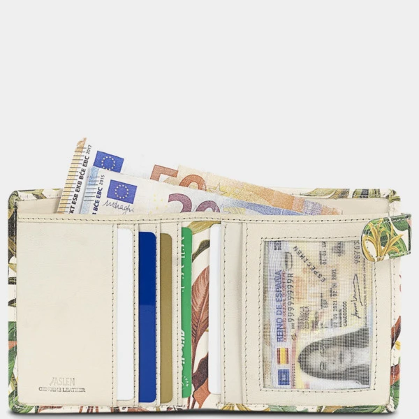 Cartera De Mujer Jaslen Amsterdam En Piel 10 Cartera De Mujer Jaslen Amsterdam En Piel - Imagen 8