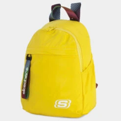 Mochila Tipo Casual Unisex Adulto Skechers Mayah Color Para Uso Diario -Almacenamiento De Viaje limon cromo sku 16065253 30150364 xxl