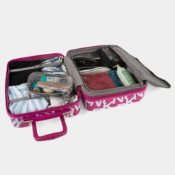 Dkny-626 Maleta Cabina Sign.Hardsid Dkny Dkny-626 Signature Hardside -Almacenamiento De Viaje magenta sku 16687000 33260668 xxl