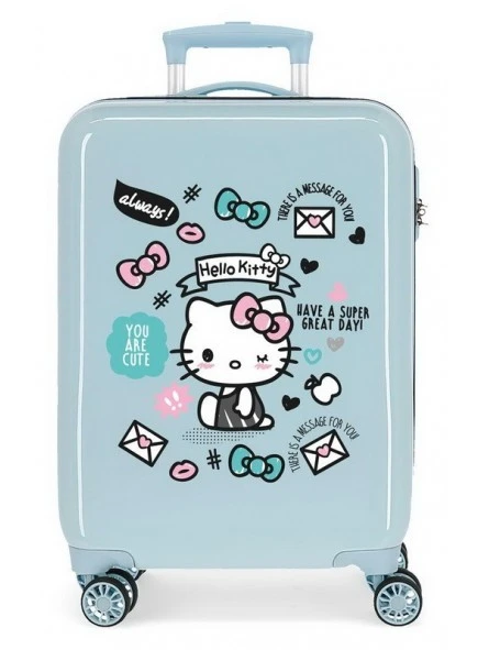 Maleta Cabina Azul Hello Kitty You Are Cute 3 Maleta Cabina Azul Hello Kitty You Are Cute