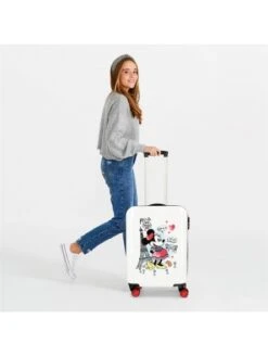 Maleta Cabina Disney Minnie Around The World Paris -Almacenamiento De Viaje maleta cabina disney minnie around the world paris roja 1