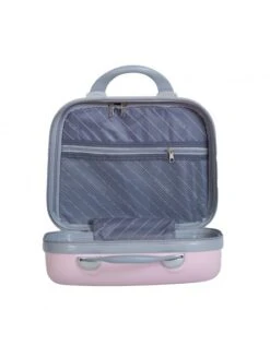 Maleta Cabina + Neceser Tony Basic Rosa -Almacenamiento De Viaje maleta cabina mas neceser rosa tony basic 10