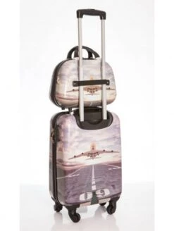 Maleta Cabina + Neceser + MP3 Sky -Almacenamiento De Viaje maleta cabina neceser sky 4