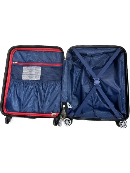 Maleta Cabina Roma Azul 55x40x20 Cm 5 Maleta Cabina Roma Azul 55x40x20 Cm - Imagen 3