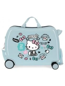 Maleta Correpasillos Azul Hello Kitty You Are Cute