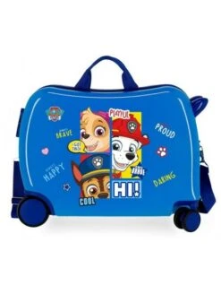 Maleta Correpasillos Patrulla Canina Be Happy Azul