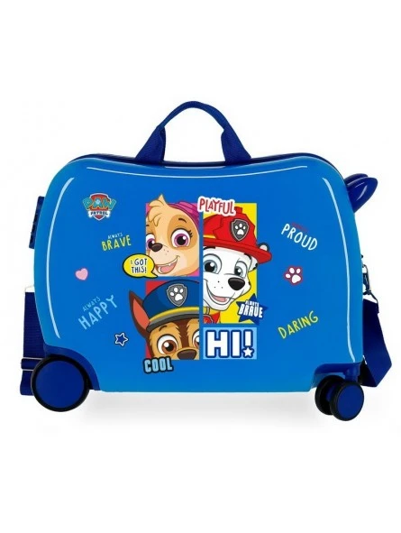 Maleta Correpasillos Patrulla Canina Be Happy Azul 3 Maleta Correpasillos Patrulla Canina Be Happy Azul