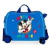 Maleta Correpasillos Disney Circle Mickey Azul -Almacenamiento De Viaje maleta correpasillos disney circle mickey azul
