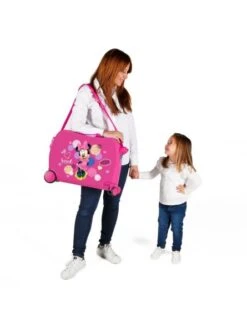Maleta Correpasillos Disney Love Minnie All Heart Rosa -Almacenamiento De Viaje maleta correpasillos disney love minnie all heart rosa 2
