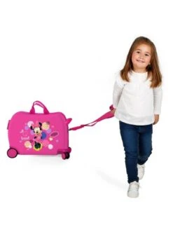 Maleta Correpasillos Disney Love Minnie All Heart Rosa -Almacenamiento De Viaje maleta correpasillos disney love minnie all heart rosa 3