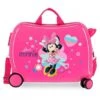 Maleta Correpasillos Disney Love Minnie Rosa -Almacenamiento De Viaje maleta correpasillos disney love minnie rosa
