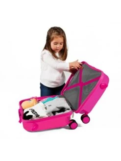 Maleta Correpasillos Disney Love Minnie Rosa -Almacenamiento De Viaje maleta correpasillos disney love minnie rosa 4