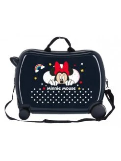 Maleta Correspasillos Disney Minnie Rainbow Azul -Almacenamiento De Viaje maleta correspasillos disney minnie rainbow azul 3