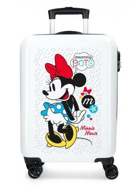 Disney Maleta Cabina Minnie Enjoy The Day Dots 3 Disney Maleta Cabina Minnie Enjoy The Day Dots