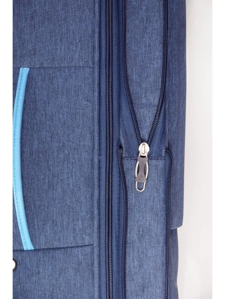 Maleta Grande Expandible Oporto Negro 7 Maleta Grande Expandible Oporto Negro - Imagen 5