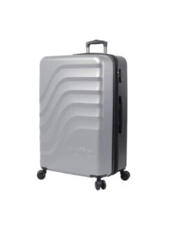 Maleta Grande Expandible Totto Bazy Plata -Almacenamiento De Viaje maleta grande expandible totto bazy plata 2