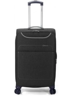 Maleta Mediana Expandible Oporto Negro