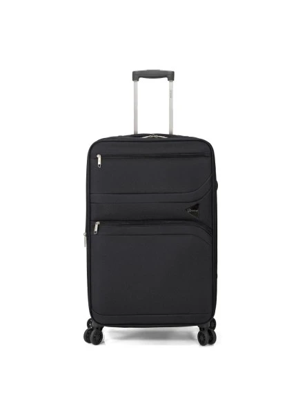 Maleta Mediana Expandible Osaka Negra 3 Maleta Mediana Expandible Osaka Negra