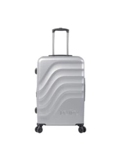 Maleta Mediana Expandible Totto Bazy Plata