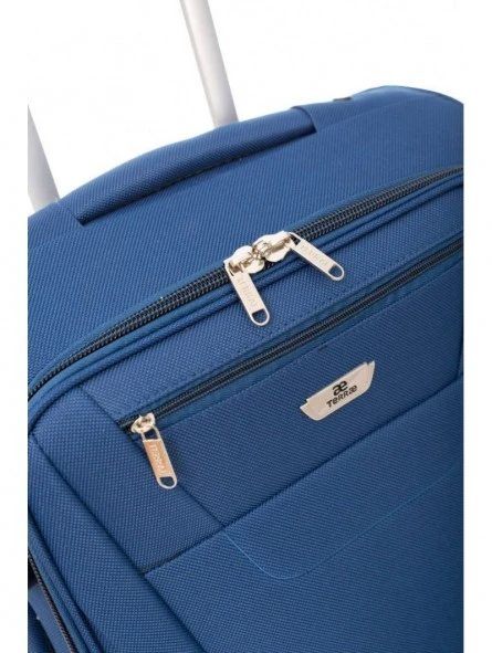 Maleta Mediana Extensible Alaska Azul 7 Maleta Mediana Extensible Alaska Azul - Imagen 5