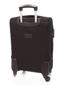 Maleta Mediana Extensible Alaska Negra -Almacenamiento De Viaje maleta mediana extensible alaska negra 5