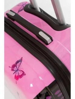 Maleta Mediana Mariposas Rosa 10 Maleta Mediana Mariposas Rosa -Almacenamiento De Viaje maleta mediana mariposas rosa 3